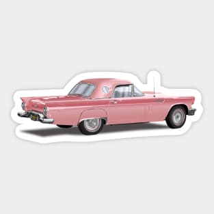 1957 Ford Thunderbird Vintage Classic Automobile Sticker